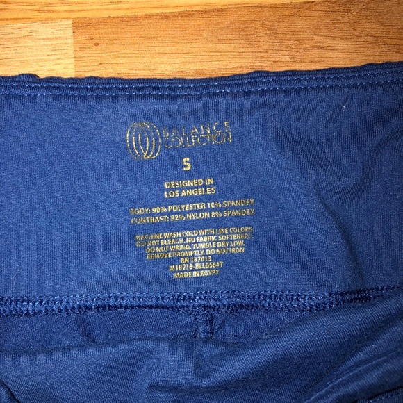 Balance Collection Blue Leggings - Picture 2 of 6